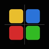 Försvarsbersen icon: four coloured team quadrants